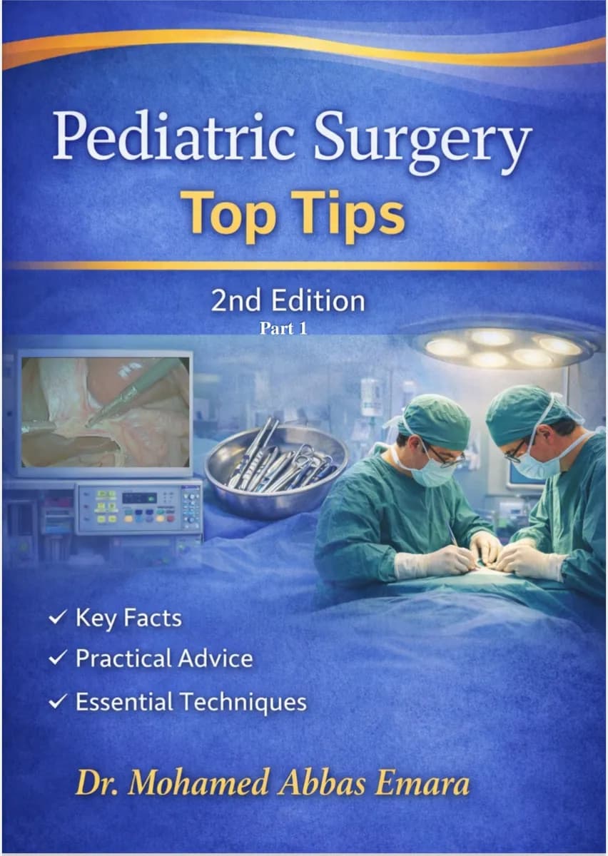 Pediatric Surgery Top Tips