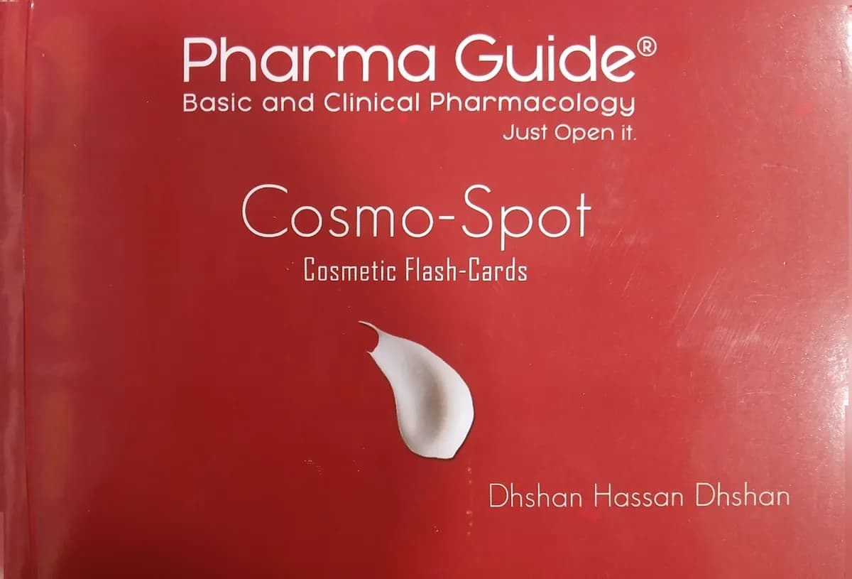 Pharma Guide: Cosmo-Spot (Cosmetic Flash-Cards)