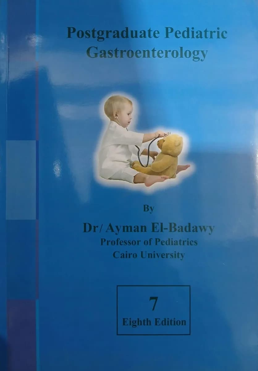 Postgraduate Pediatric Gastroenterology
