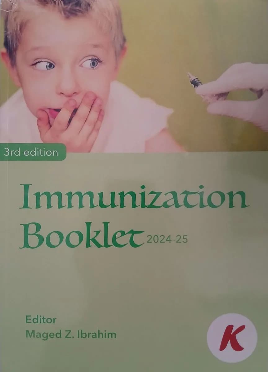 Immunization Booklet