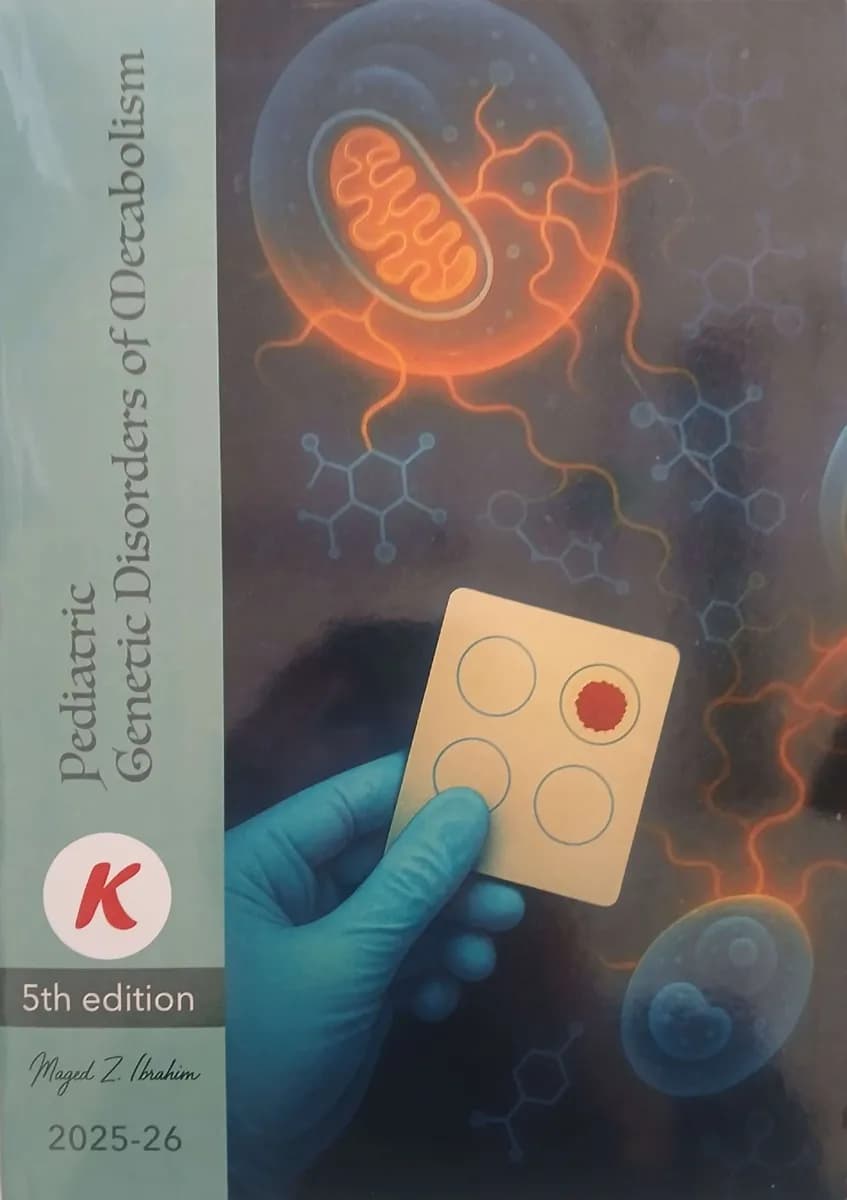 Pediatric Genetic Disorders of Metabolism