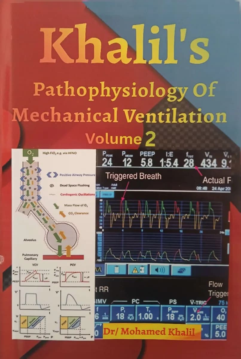 Khalil's Pathophysiology Of Mechanical Ventilation 2 Volumess