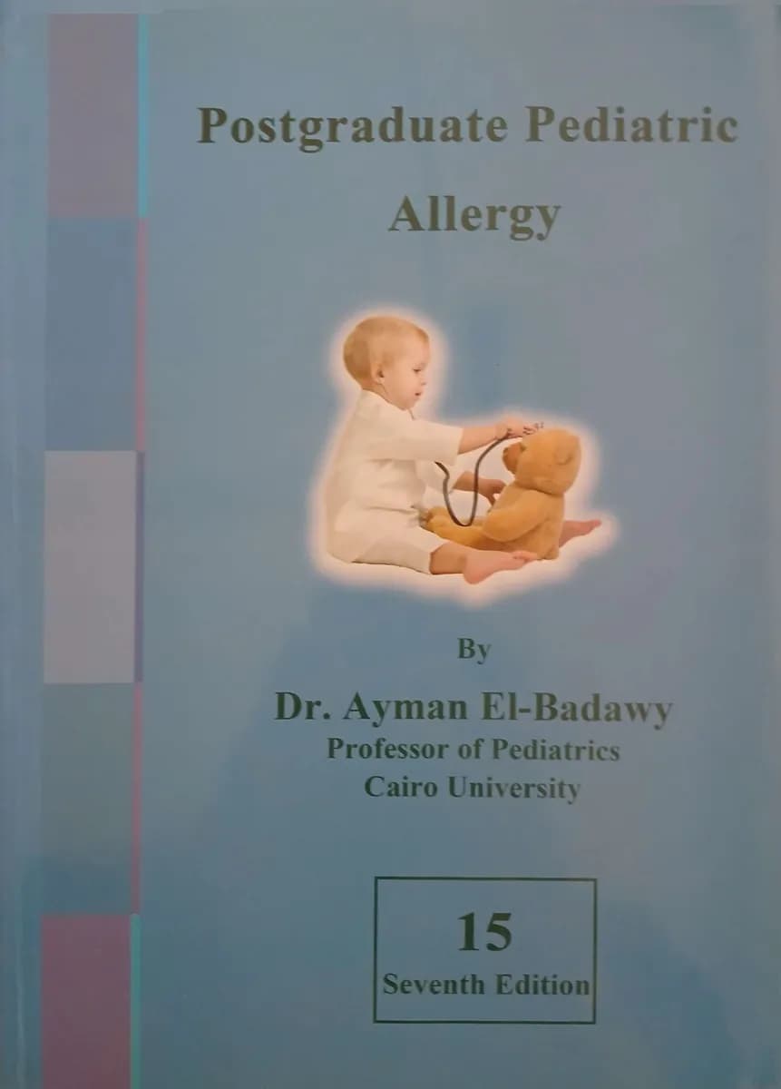 Postgraduate Pediatric Allergy