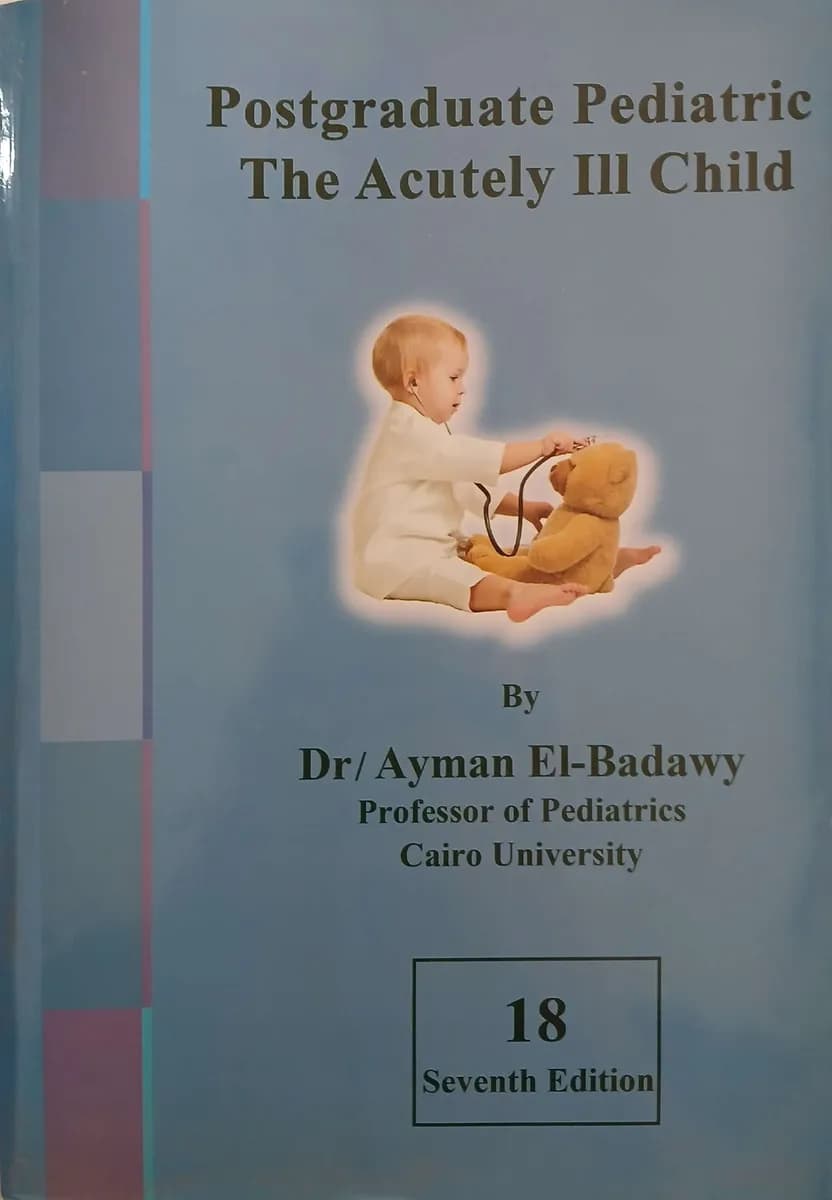 Postgraduate Pediatric The Acutely Ill Child