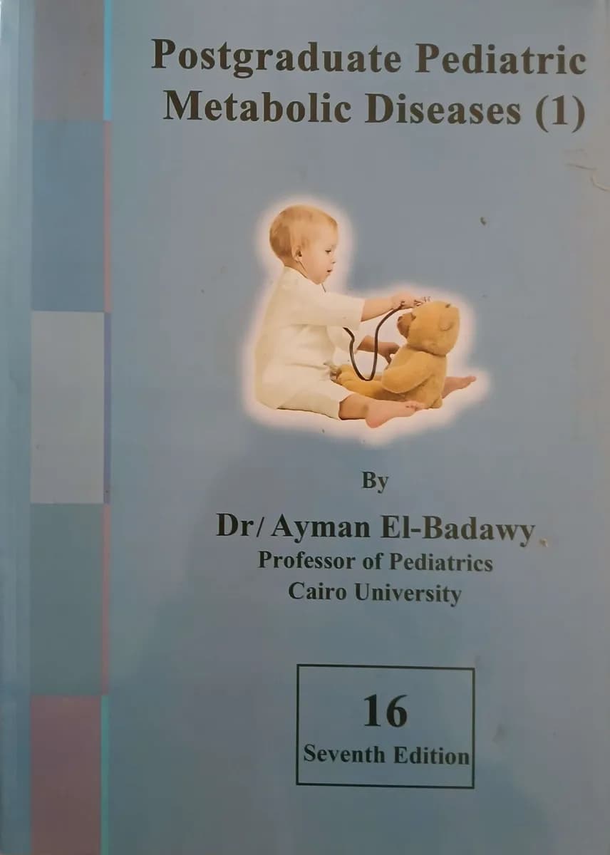Postgraduate Pediatric Metabolic Diseases (1)
