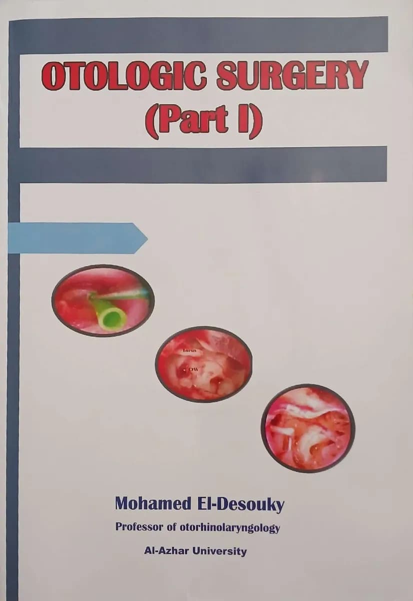 Otologic Surgery Part I