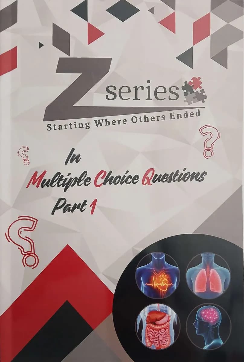 Z Series MCQs Part 1