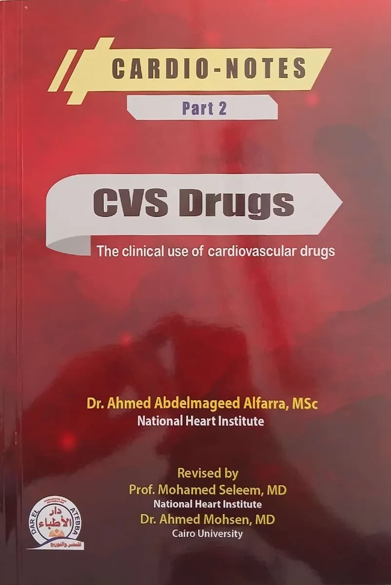 CVS Drugs Cardio-Notes Part 2