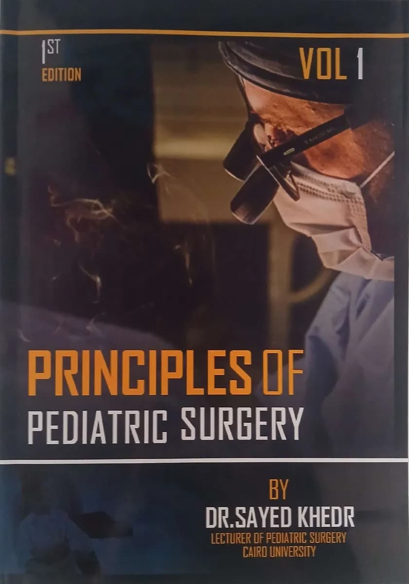 Principles of Pediatric Surgery