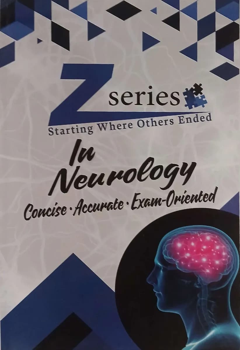 Z Series in Neurology: Concise, Accurate, Exam-Oriented