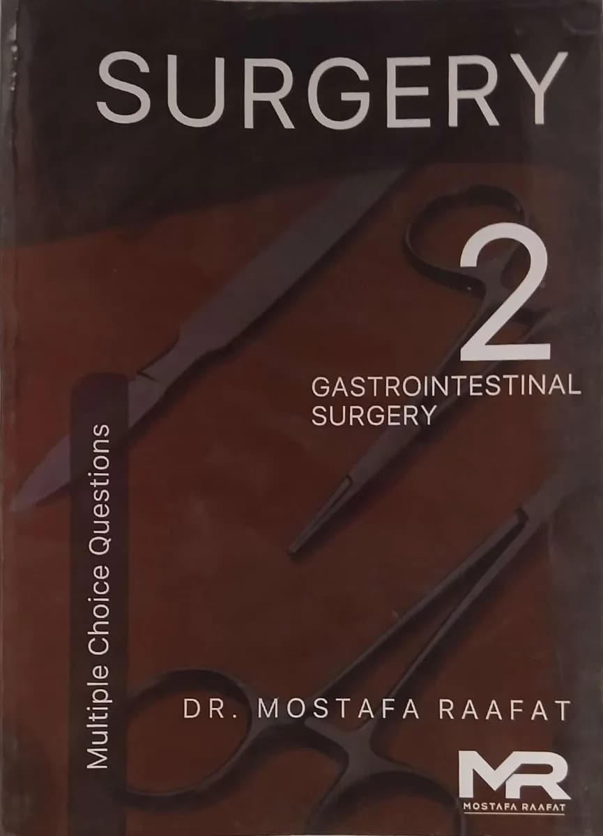 Surgery 2: Gastrointestinal Surgery (Multiple Choice Questions)