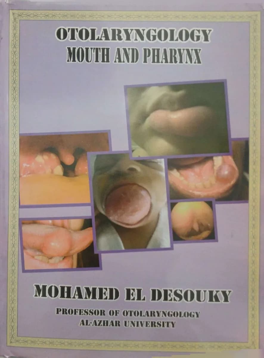 Otolarngology Mouth and Pharynx