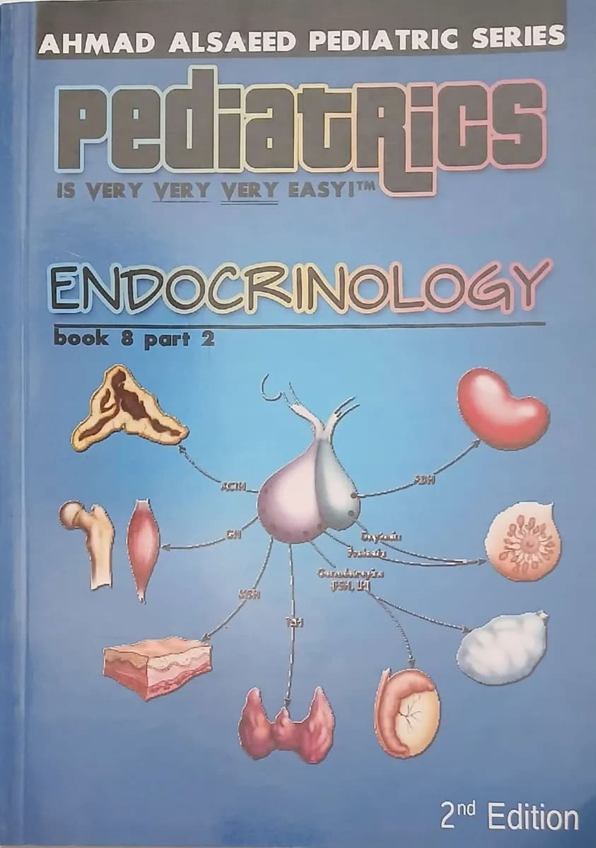 Pediatrics is very very very easy! Endocrinology (Book 8, Part 2)