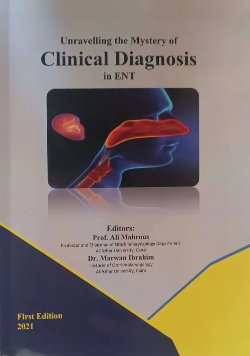 Unravelling the Mystery of Clinical Diagnosis in ENT