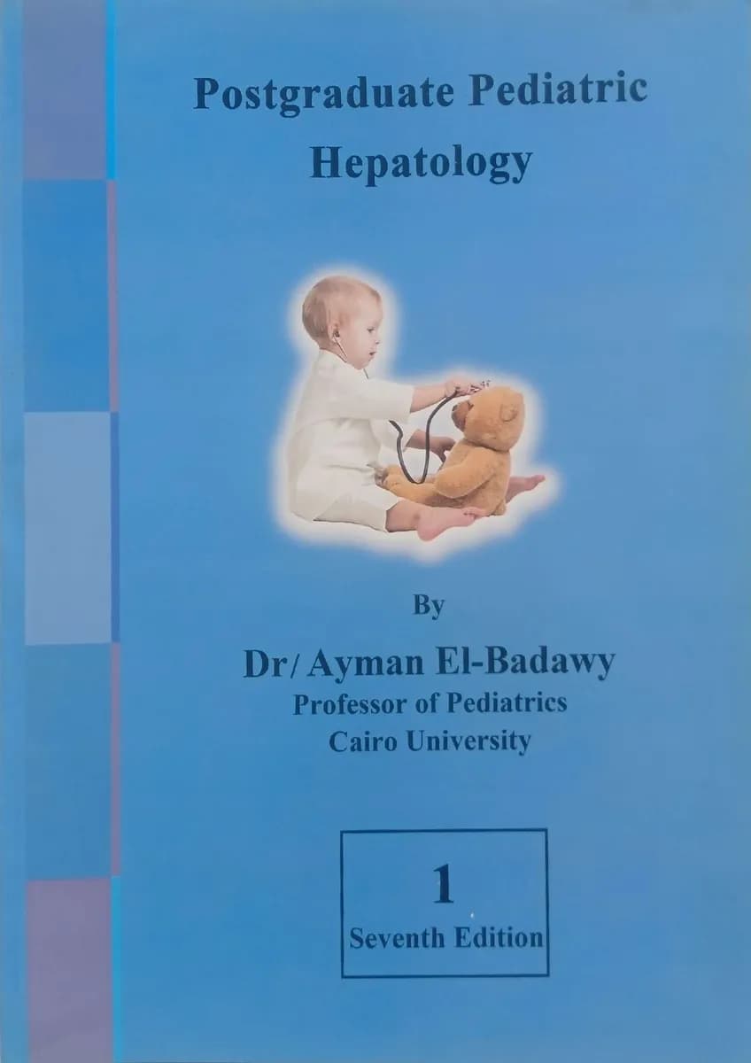 Postgraduate Pediatric Hepatology