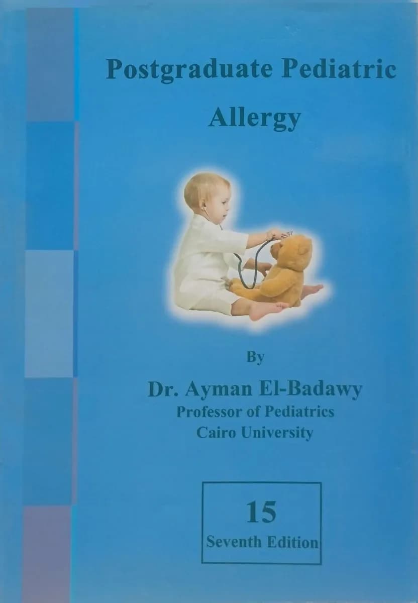 Postgraduate Pediatric Allergy