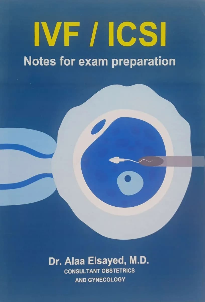 IVF / ICSI: Notes for Exam Preparation