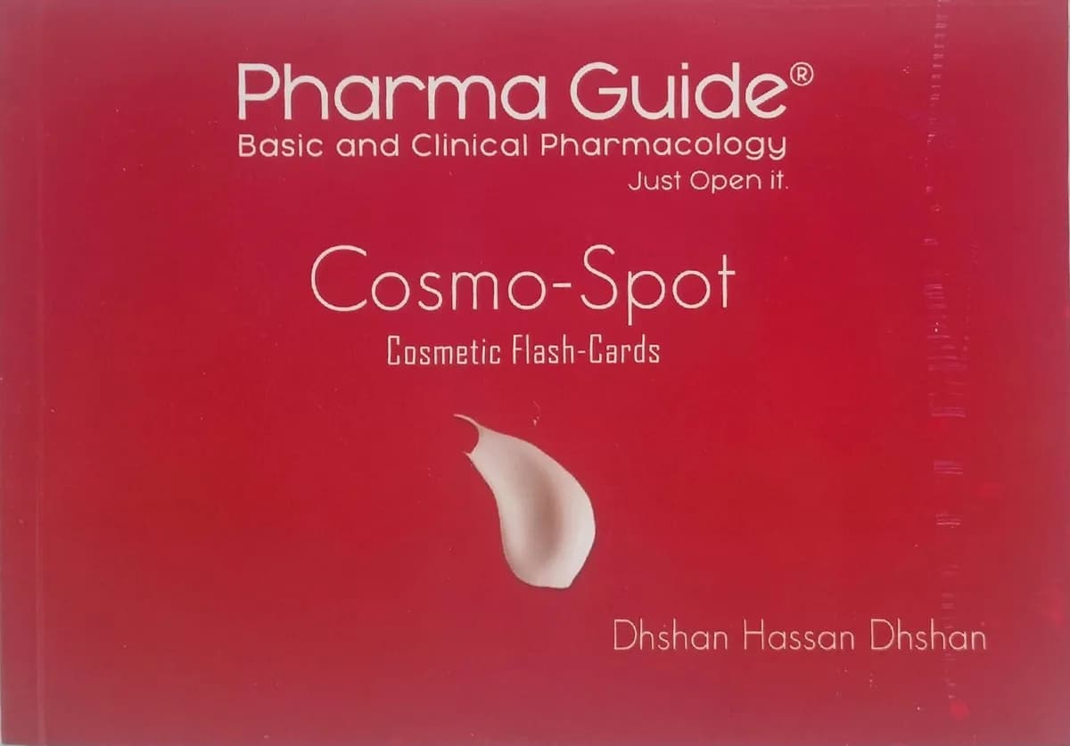 Pharma Guide: Cosmo-Spot (Cosmetic Flash-Cards)