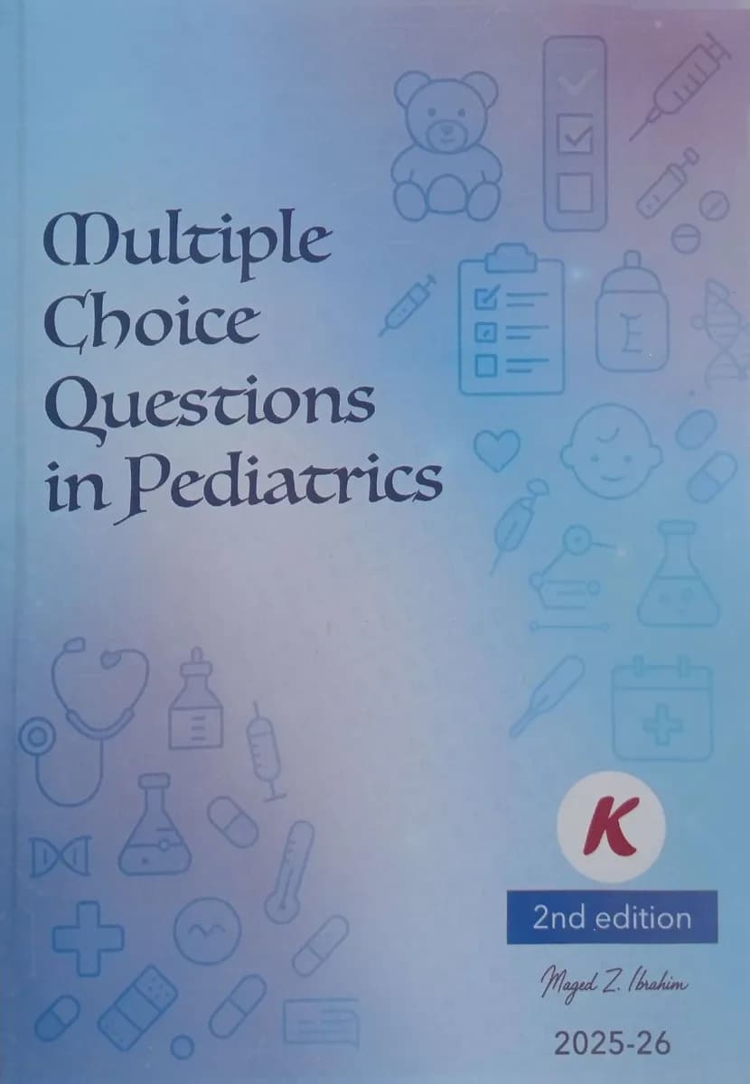 Multiple Choice Questions in Pediatrics