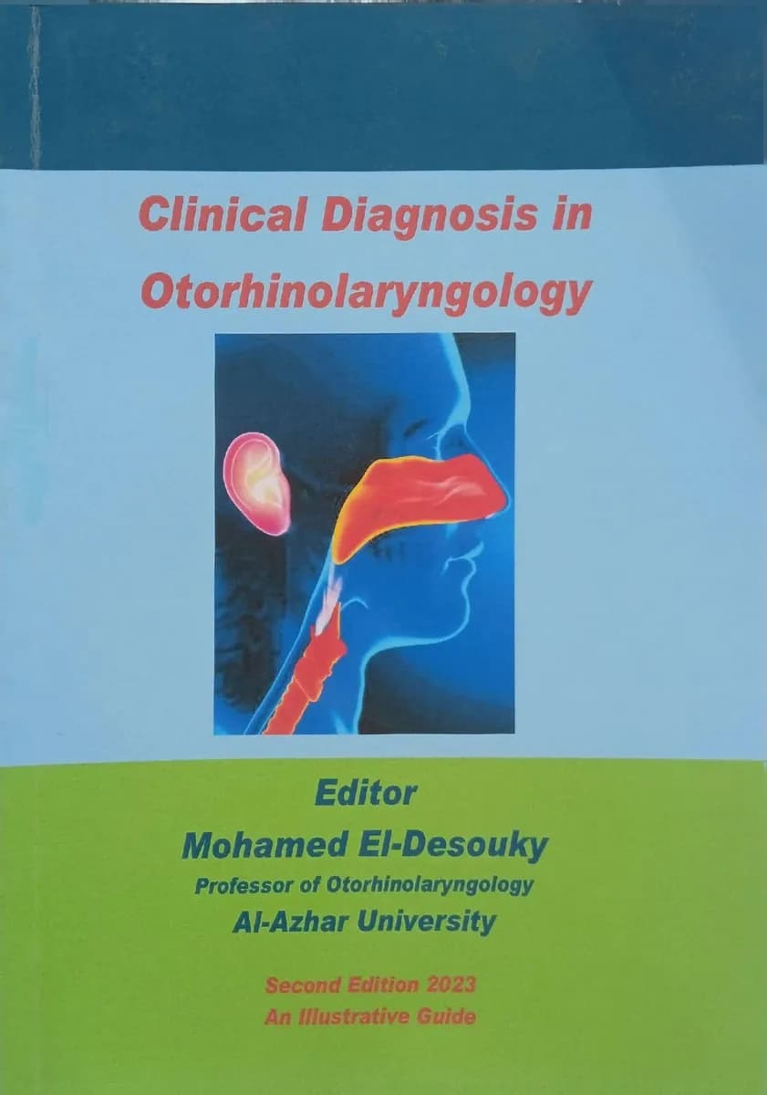 Clinical Diagnosis in Otorhinolaryngology Second Edition 2023