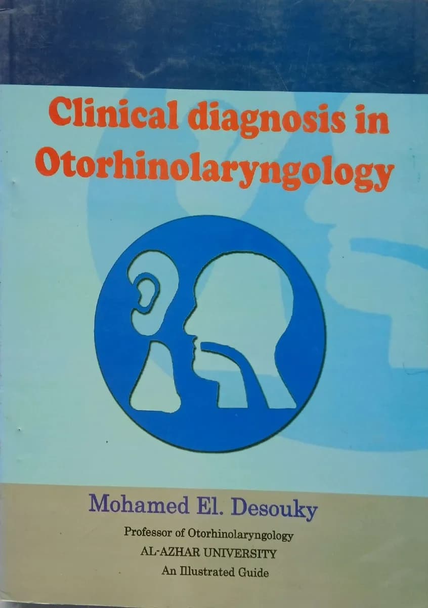 Clinical diagnosis in Otorhinolaryngology