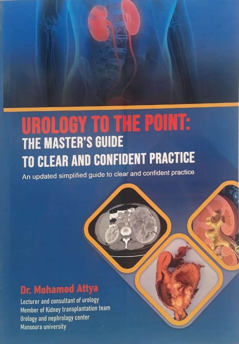  ( 4Volumes) Urology To The Point: The Master's Guide to Clear and Confident Practice